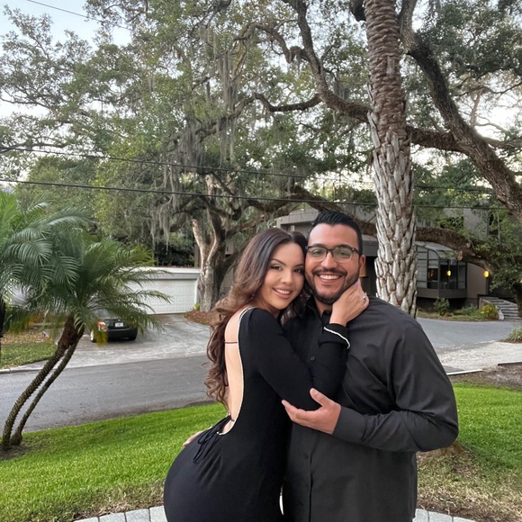 House of cb large ROSA CRYSTAL EMBELLISHED MAXI DRESS - Picture 5 of 5